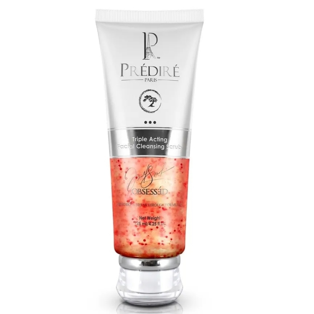 🍀Predire Paris Triple Acting Facial Cleansing Scrub Bio Organica Collagen